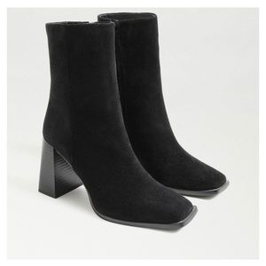 NWOT Sam Edelman Ivette Square Toe Booties - Size 6